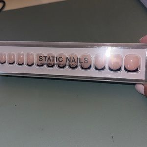 Brand new in box, static nails, Manhattan, French square